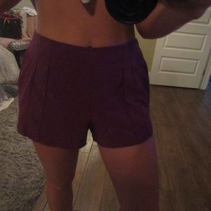 Size 4 Maroon Lululemon Athletica Shorts